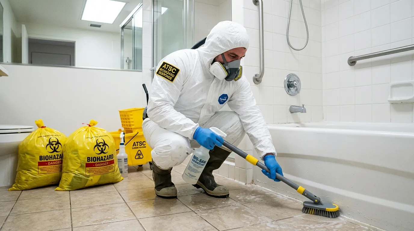Decontamination equipment deployed for Blood Cleanup in Papillion